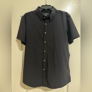 Mizzen+Main Men's Black Short Sleeve Shirt